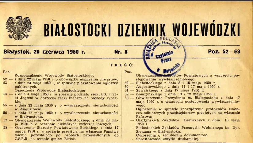 Powojenna emigracja na Białoruś